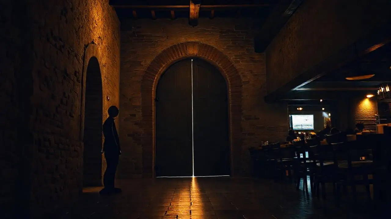 Ambiente cálido, elegante y ligeramente desolado