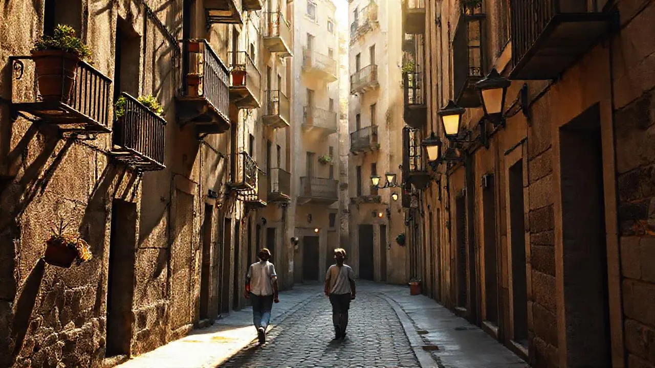 Tranquila tarde urbana, llena de detalles