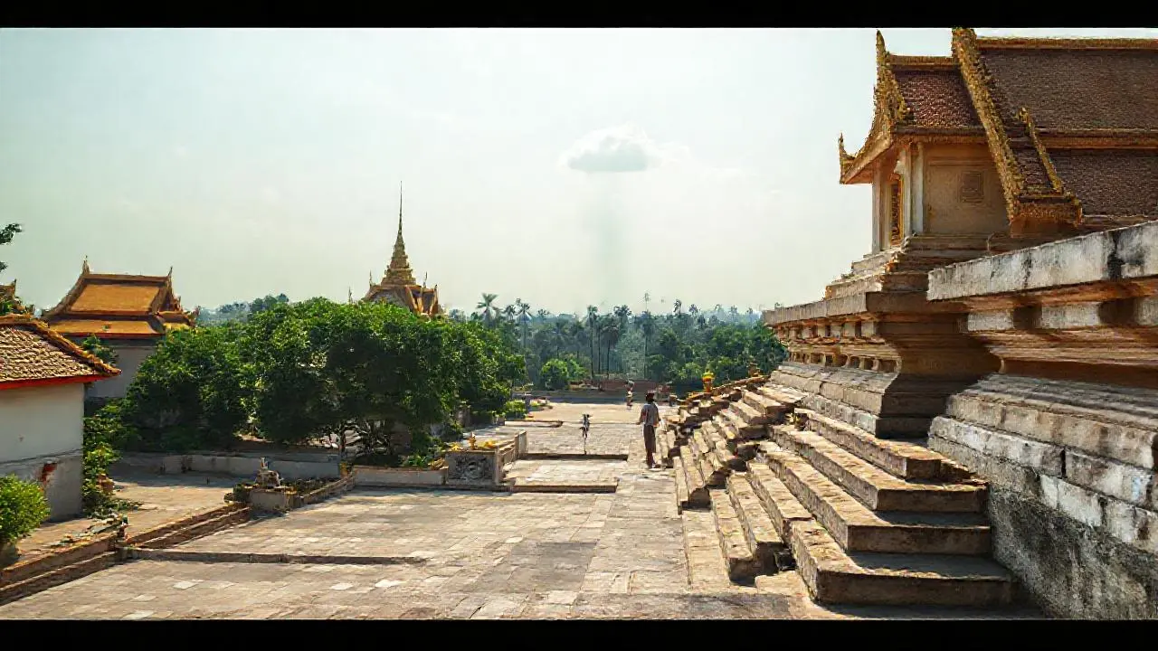 Arquitectura tailandesa, antigua y serena