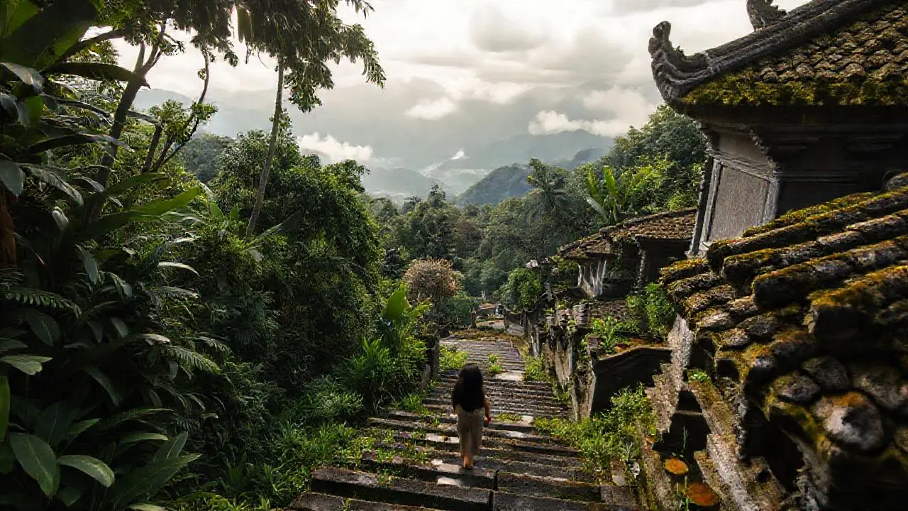Paz tropical, belleza natural y misterio