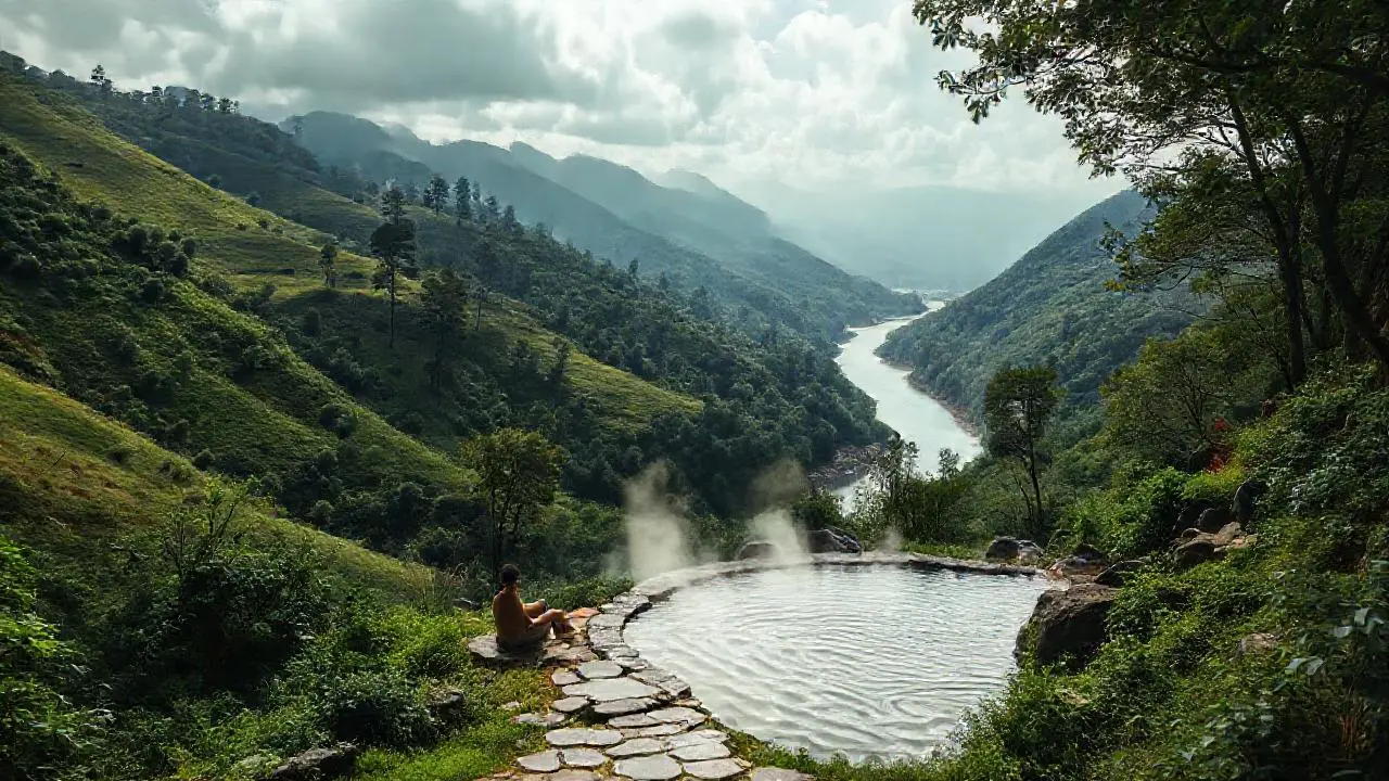 Paz natural en un paisaje sereno