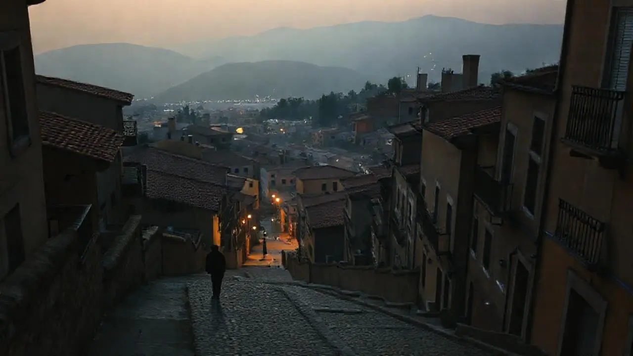 Ciudad antigua, tranquila y evocadora