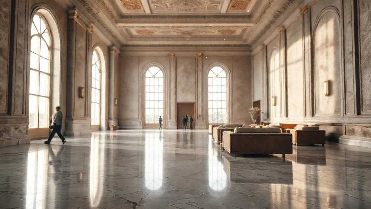 Interior espacioso, elegante y sereno