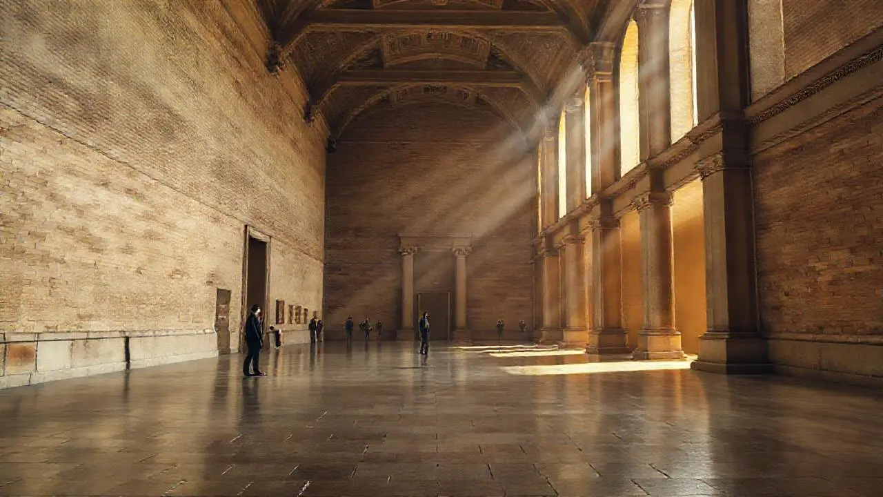 Amplio, histórico y sereno espacio