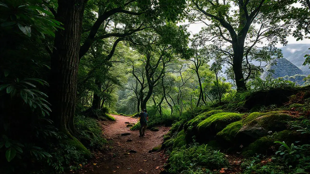 Selva exuberante, densa y misteriosa