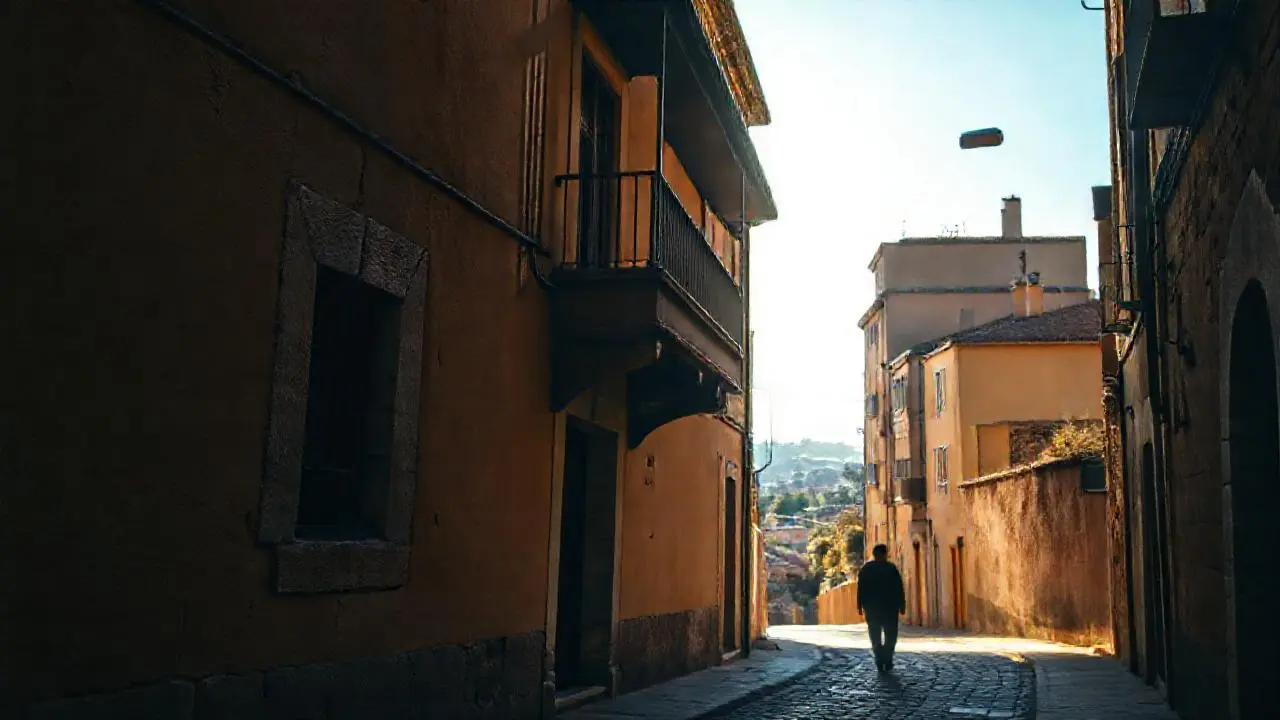 Calles antiguas evocan historia y calma