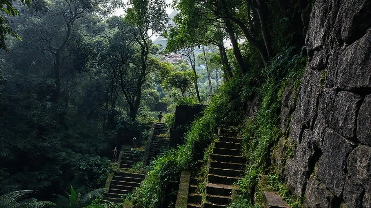 Selva antigua, misteriosa y grandiosa