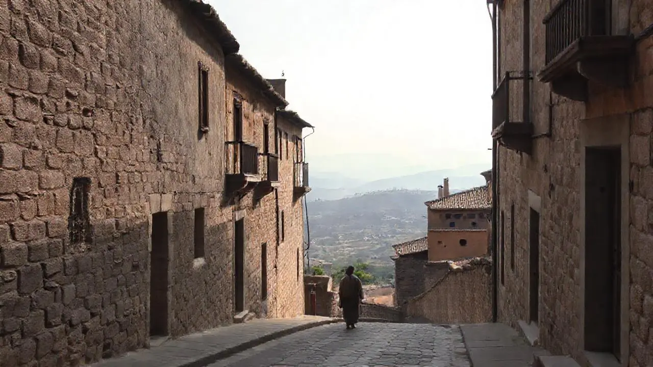 Pueblo antiguo, tranquilo y lleno de historia