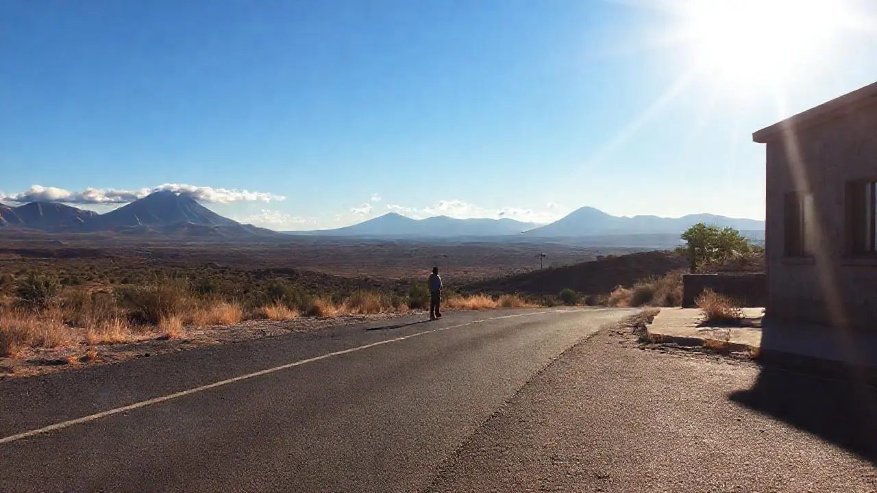 Paisaje cálido, abierto y sereno