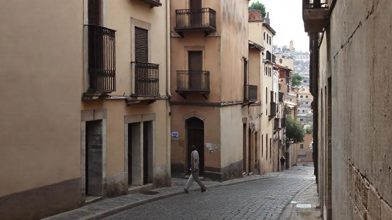 Calles antiguas evocan atmósfera nostálgica y serena