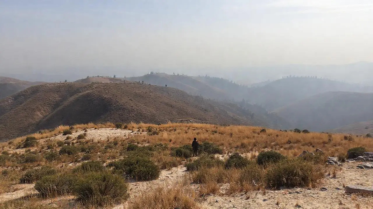 Paisaje sereno, vasto y silencioso