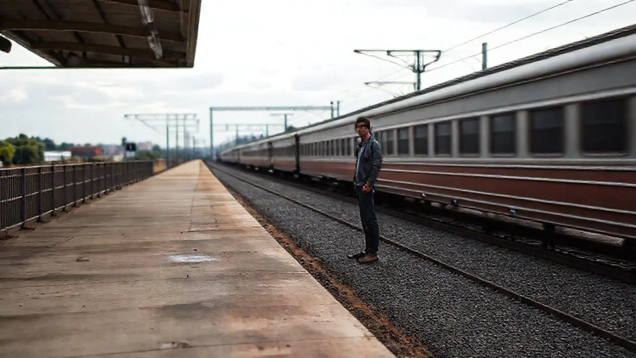 Escena tranquila, soledad y atmósfera difusa