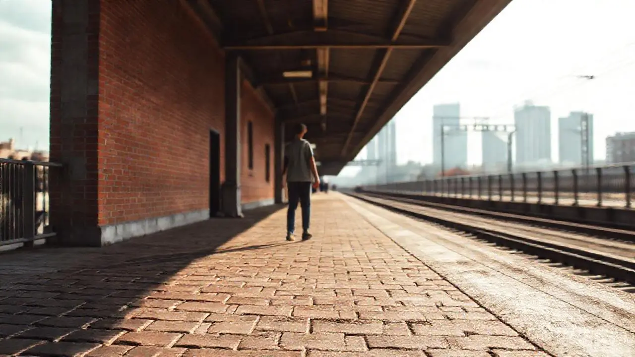 Ambiente urbano, realista y ligeramente difuso