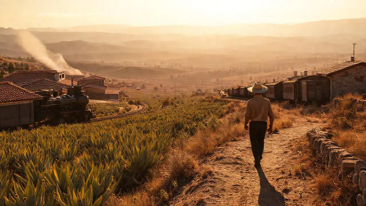 Paisaje rural, tranquilo y evocador