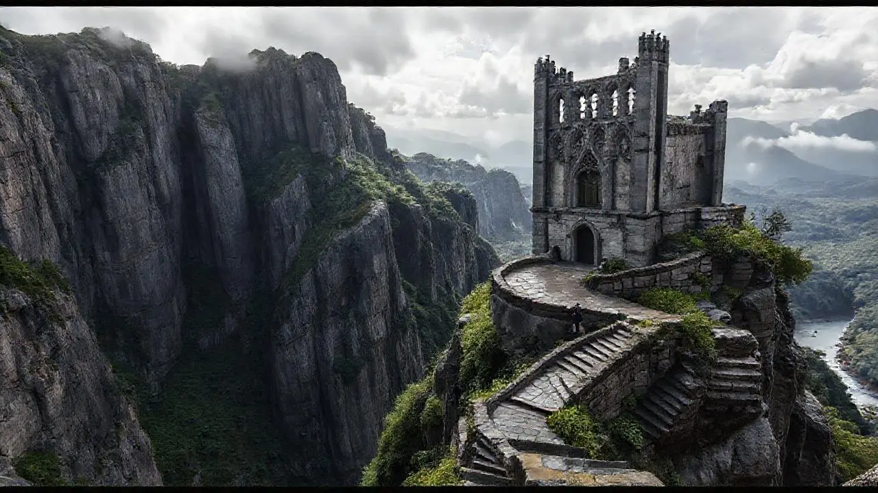Imponente paisaje natural y arquitectura ancestral