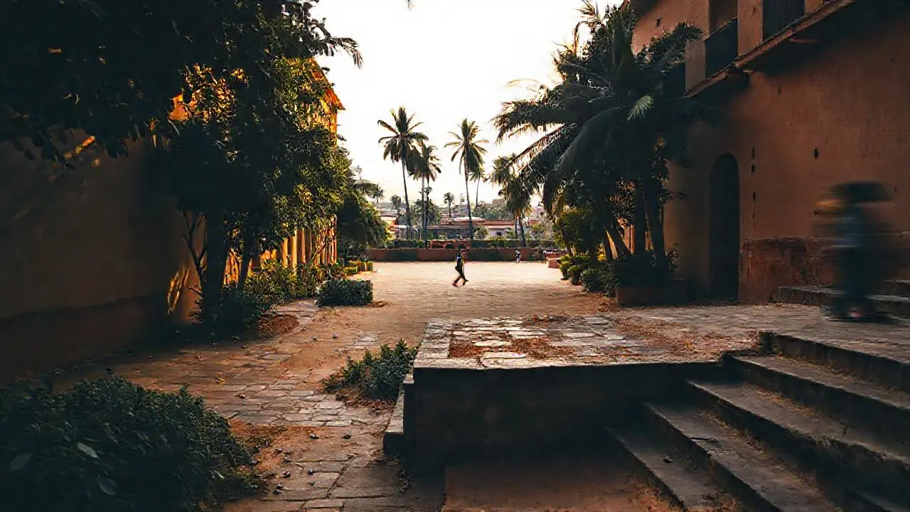 Ambiente tropical, cálido y ligeramente difuso