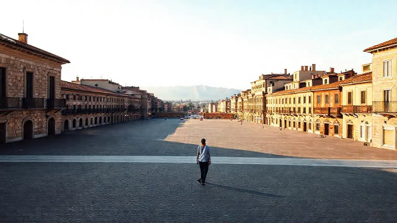Una tarde urbana, tranquila y realista