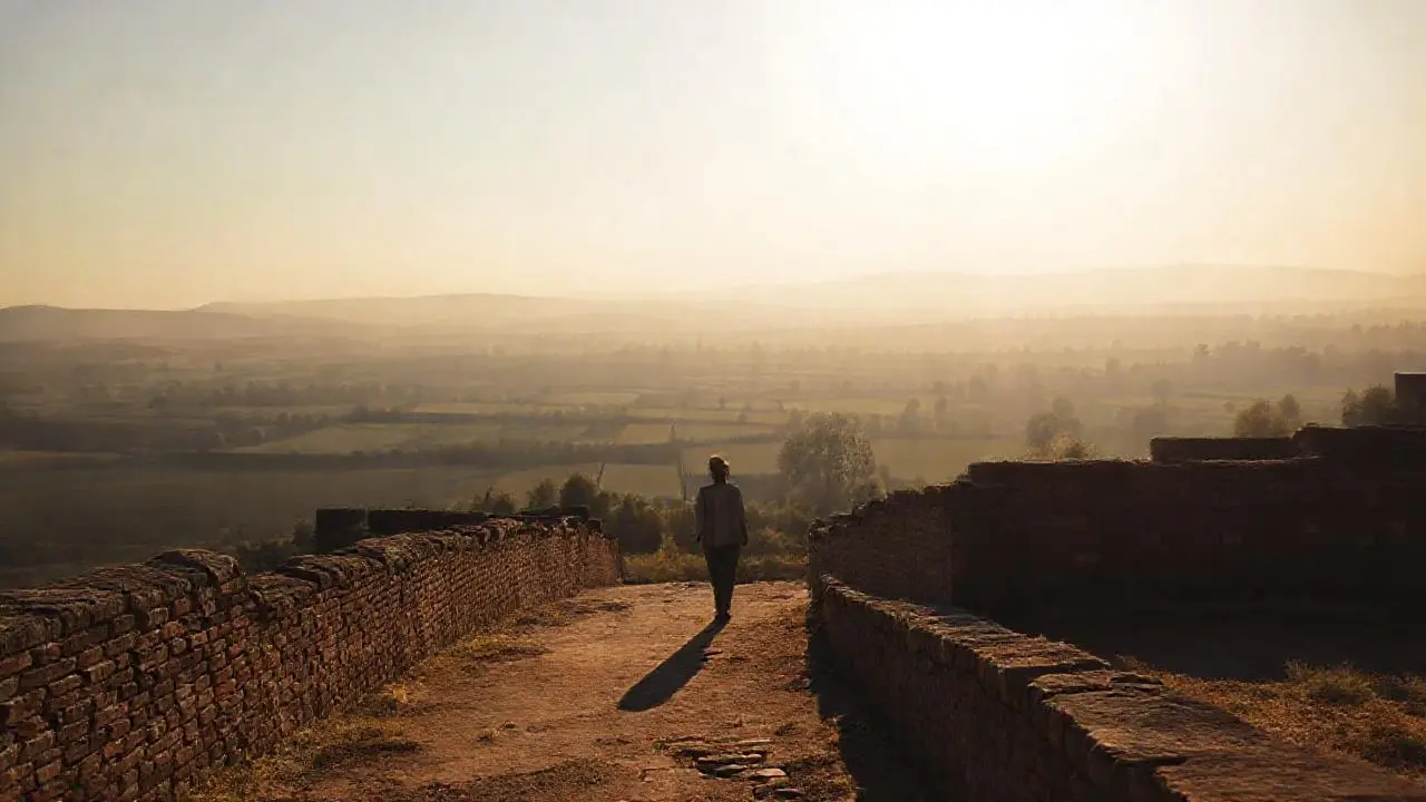 Paz rural, luz suave y profundidad