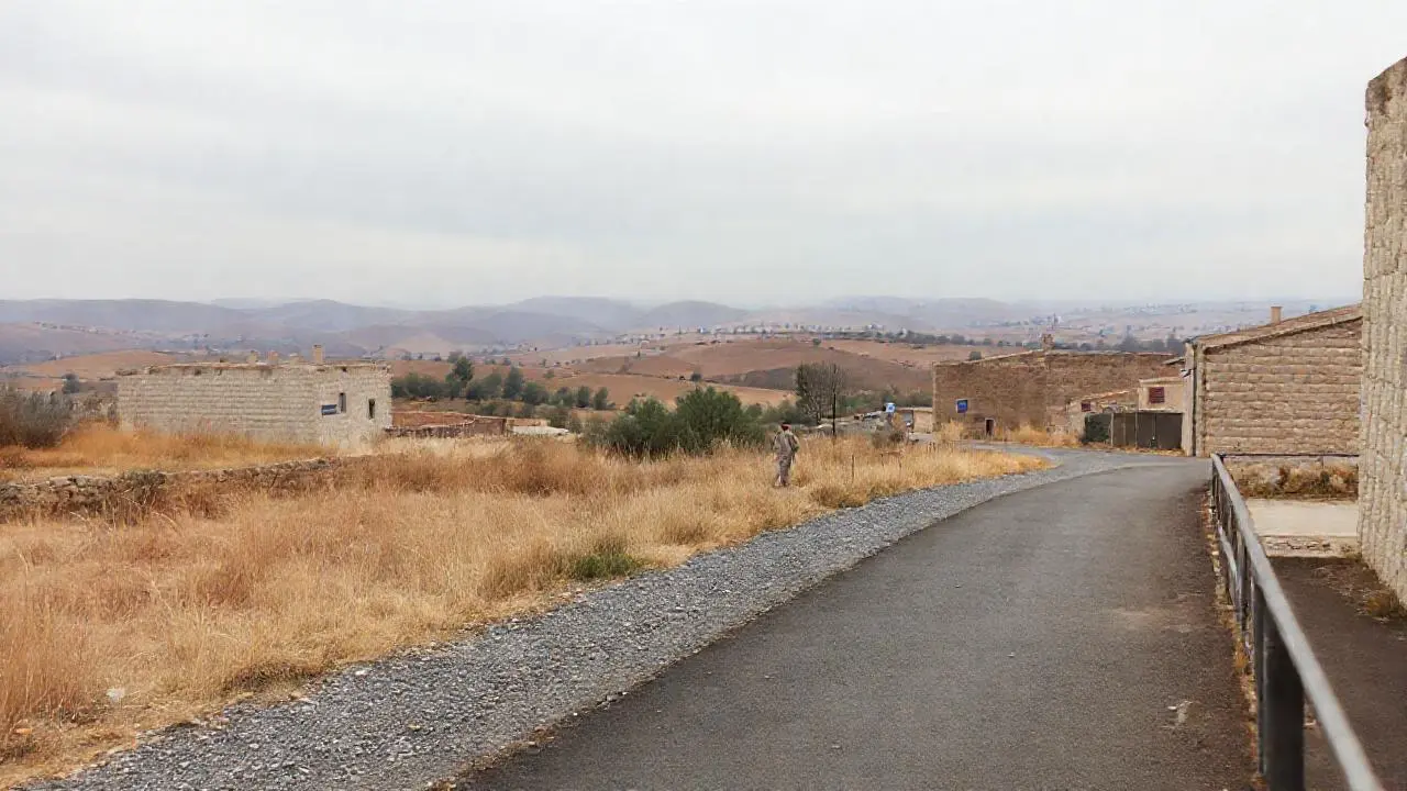 Paisaje silencioso, sobrio y vasto