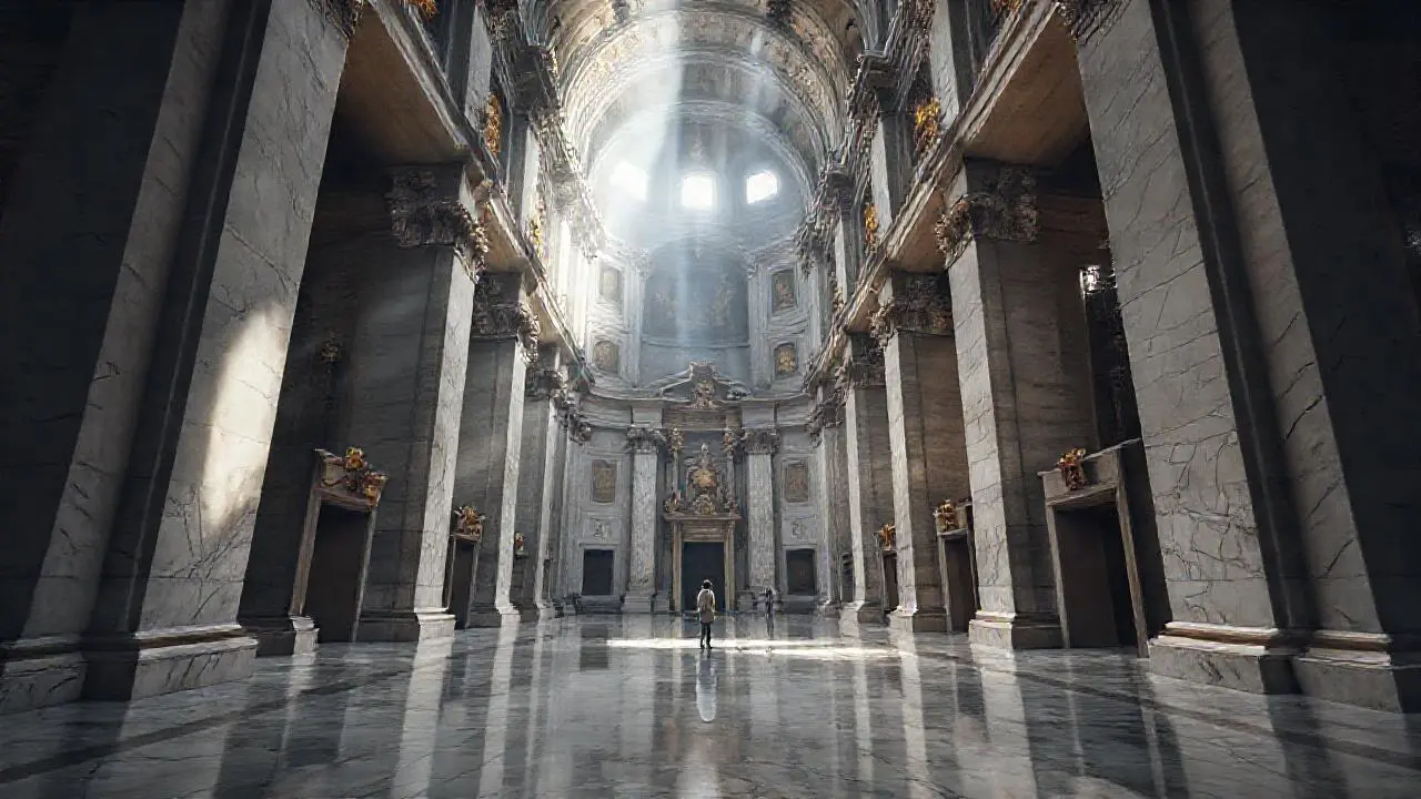 Imponente espacio clásico, lleno de quietud