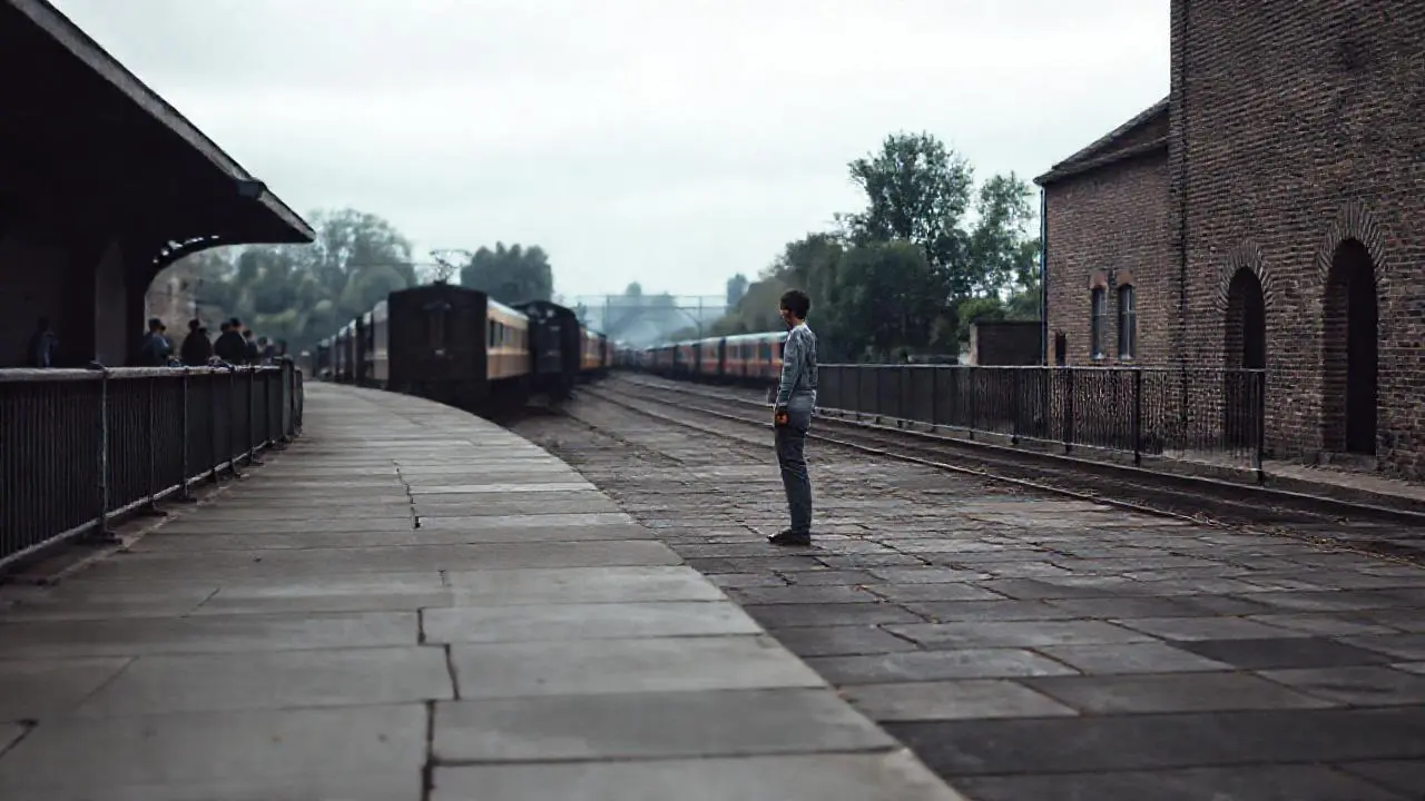 Escena realista, tranquila y ligeramente desvanecida