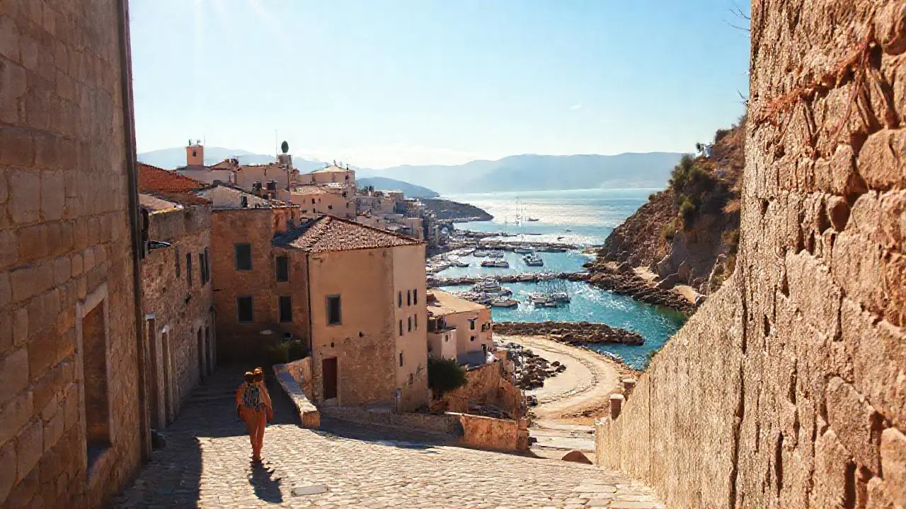Paz mediterránea, luz cálida y ensueño