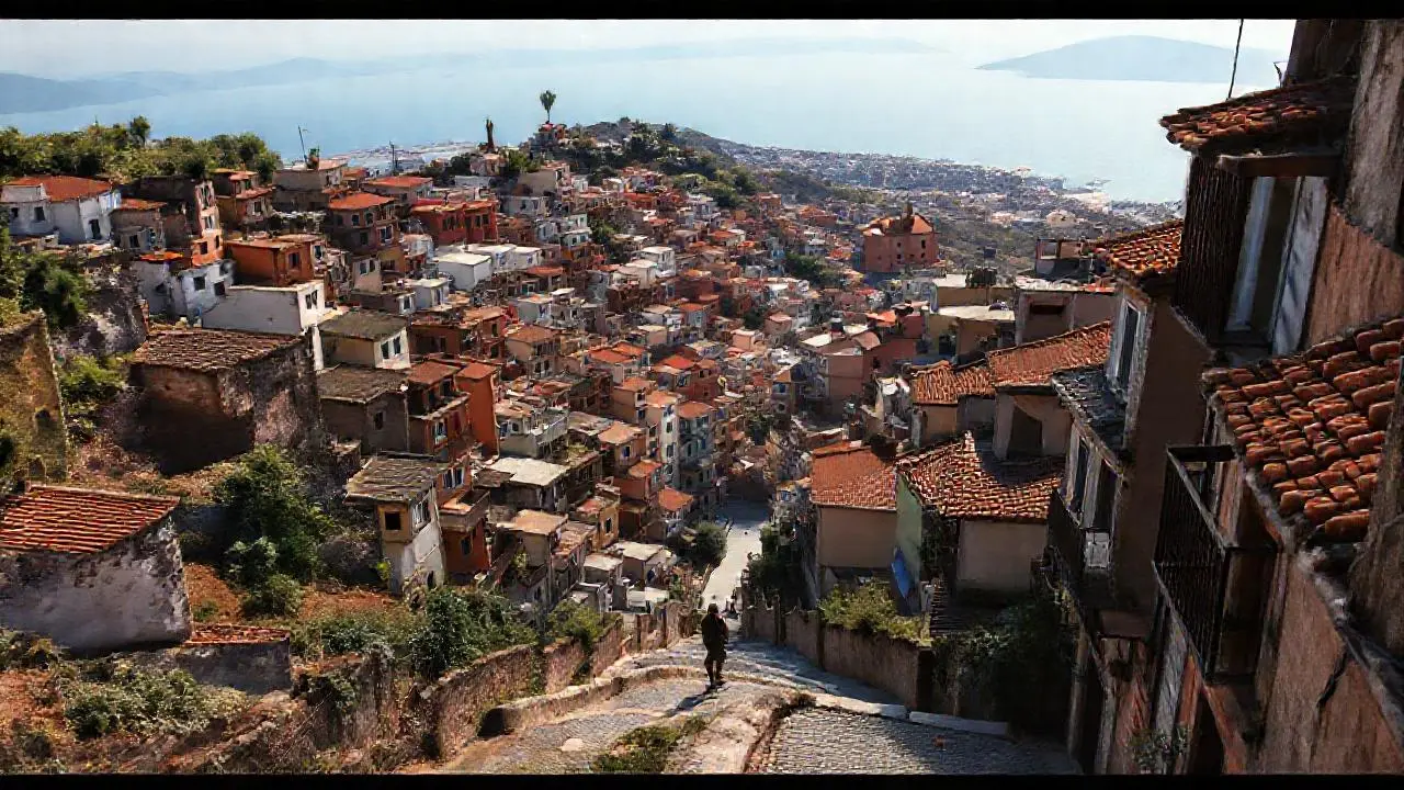 Pueblo antiguo, pintoresco y lleno de atmósfera