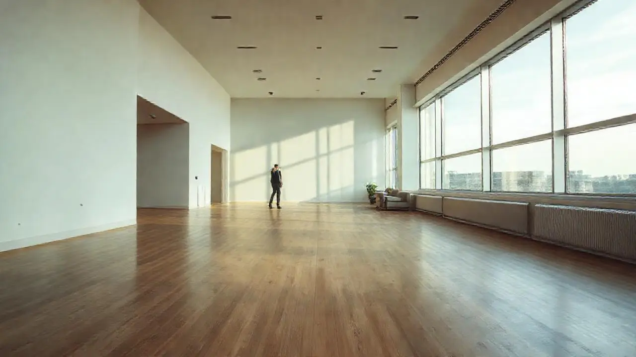 Espacio amplio, cálido y sereno