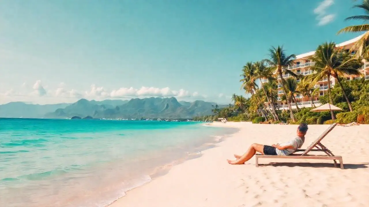 Paraíso tropical, relajación y amplitud visual