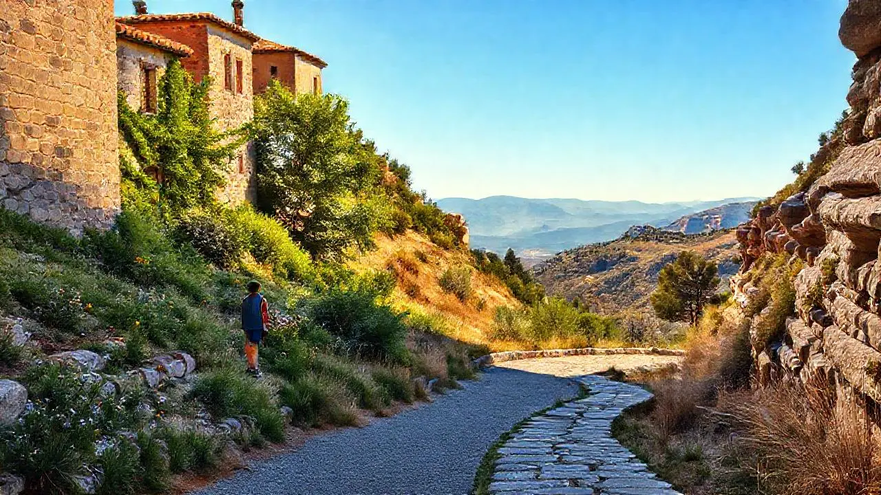 Paz y serenidad en un paisaje natural